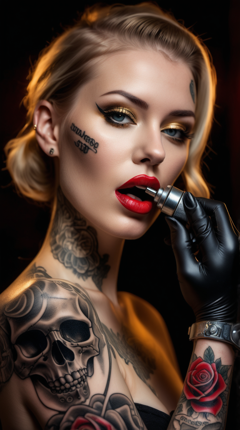imagine prompt An ultrarealistic photograph capturing a Tattoo | MUSE AI