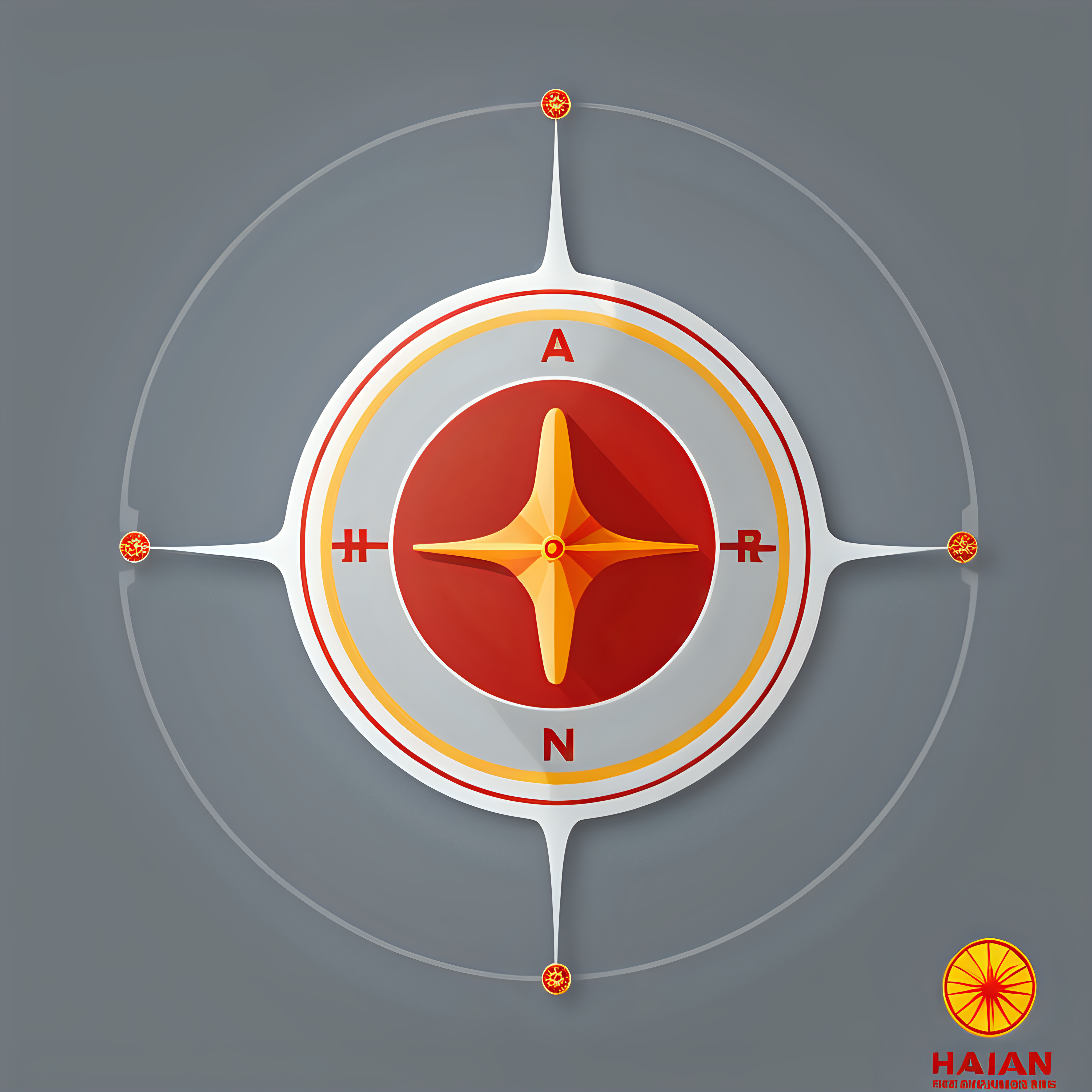 Hainan Airlines radarı için tasarım. Hainan Airlines logo renklerini kullanın. çerçeve kullanma. tam ekran olacak. icon efekti kullanma.