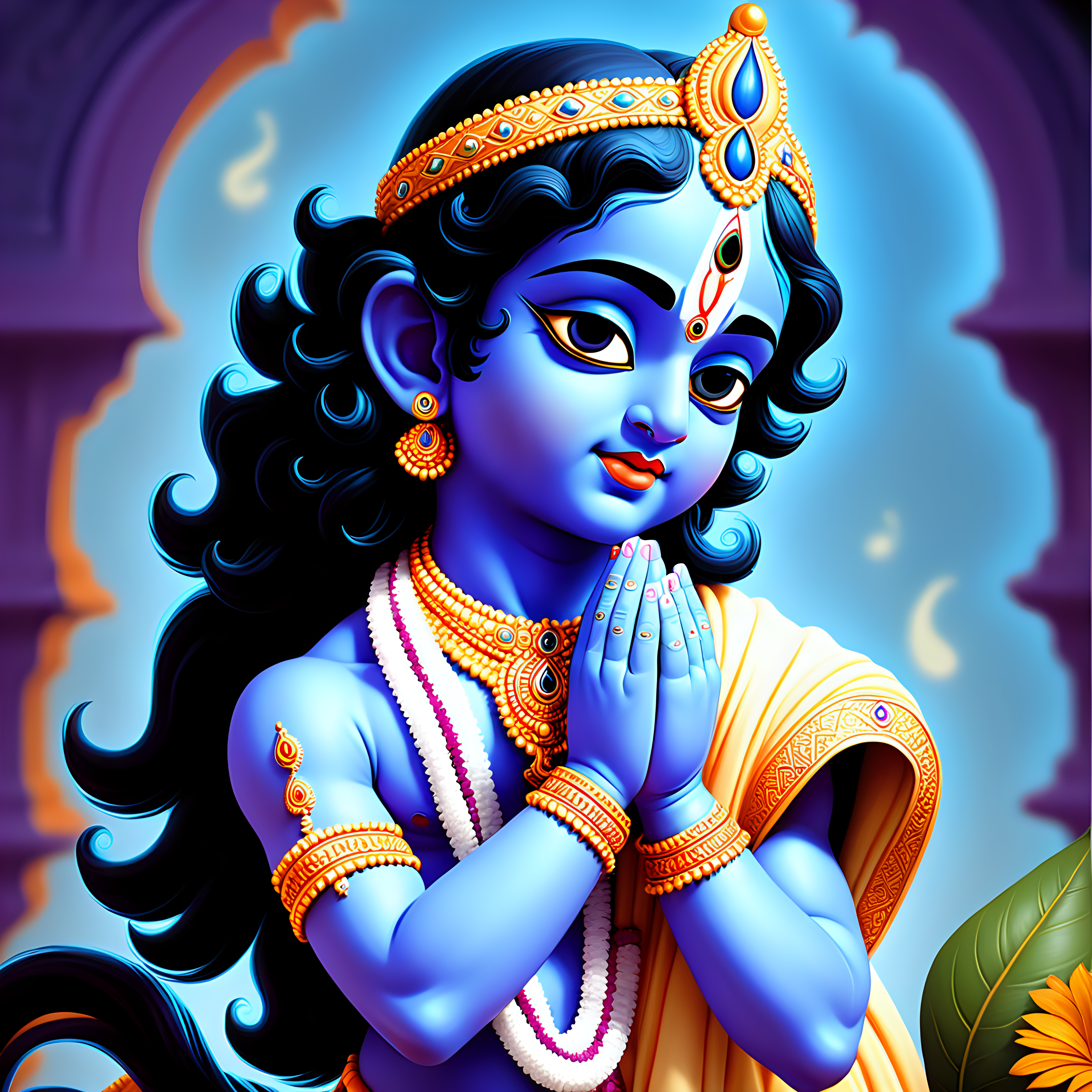 Krishna's blessings 