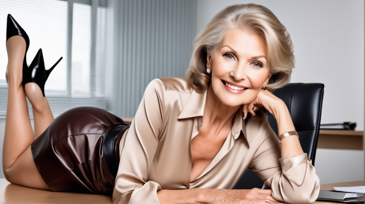 Natural Older Women OVER 60 beautiful face smiling
