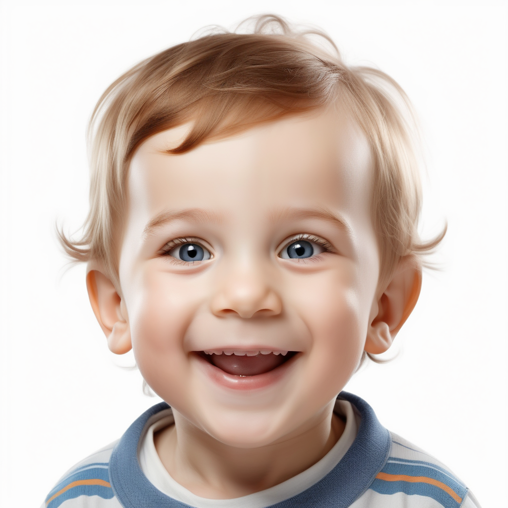 white backgroundreal facewhole headvisible child 3 yearsold boycharacter