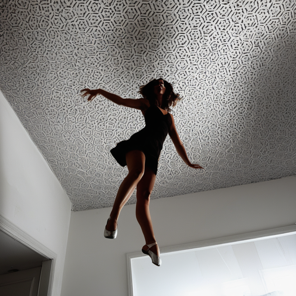 Dancing on the ceiling