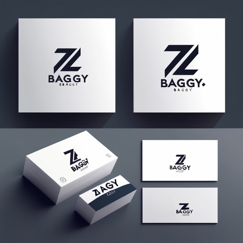 Design zbaggy brand logo simple and concise