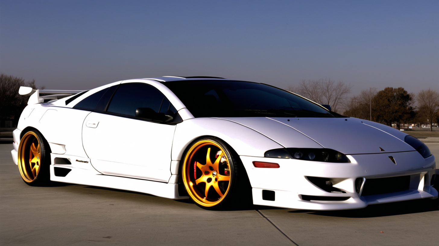 blend a 2006 mitsubishi eclipse with a lamborghini diablo