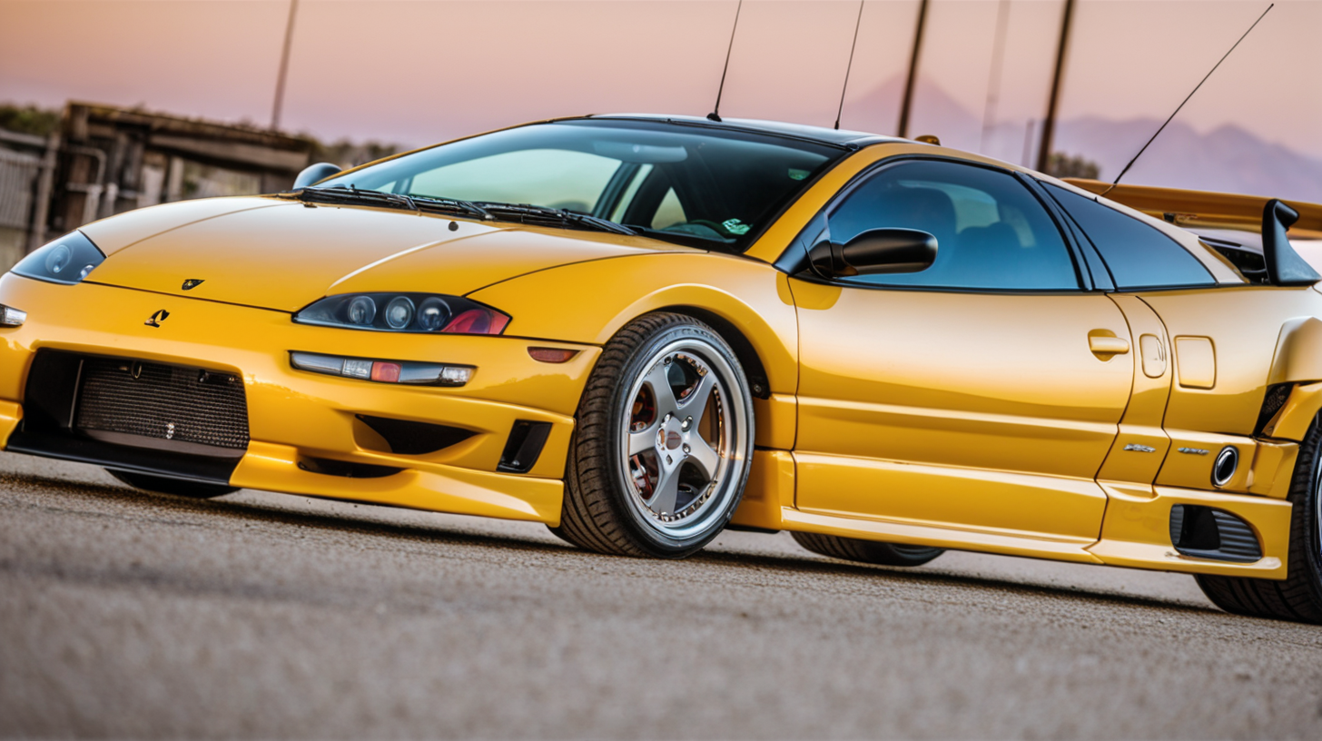 blend a 2006 mitsubishi eclipse with a lamborghini diablo