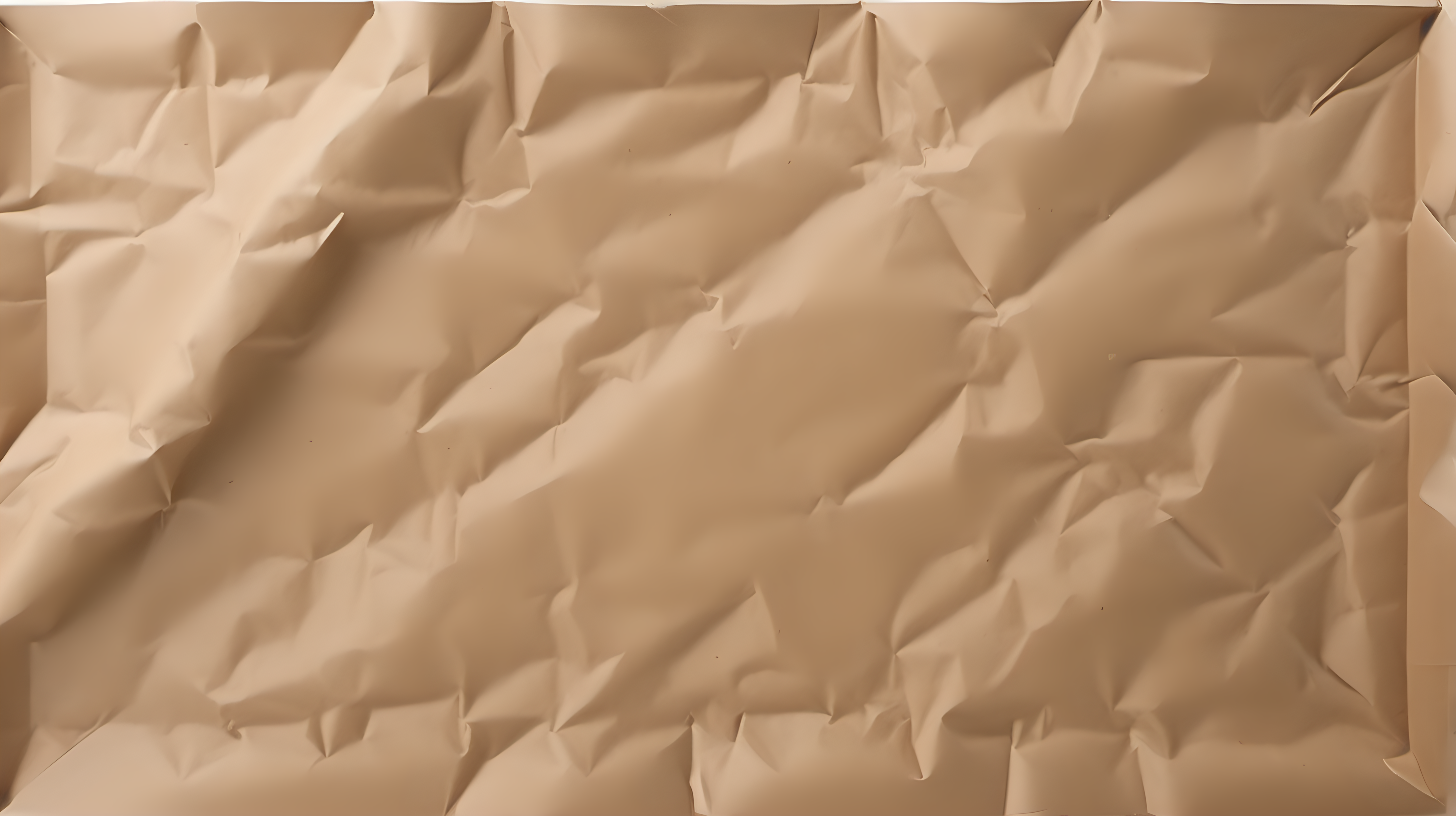 sheet of brown paper top view