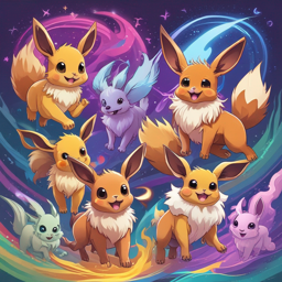 Eevee y sus compañeros