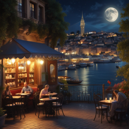 Moonlight in Istanbul