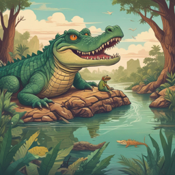 крокодил по вене