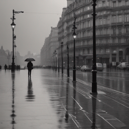 La pluie à Paris