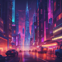 Synthwave CIty