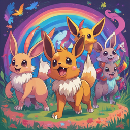 Eevee y sus compañeros