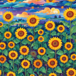 Beneath the Sunflower Sky